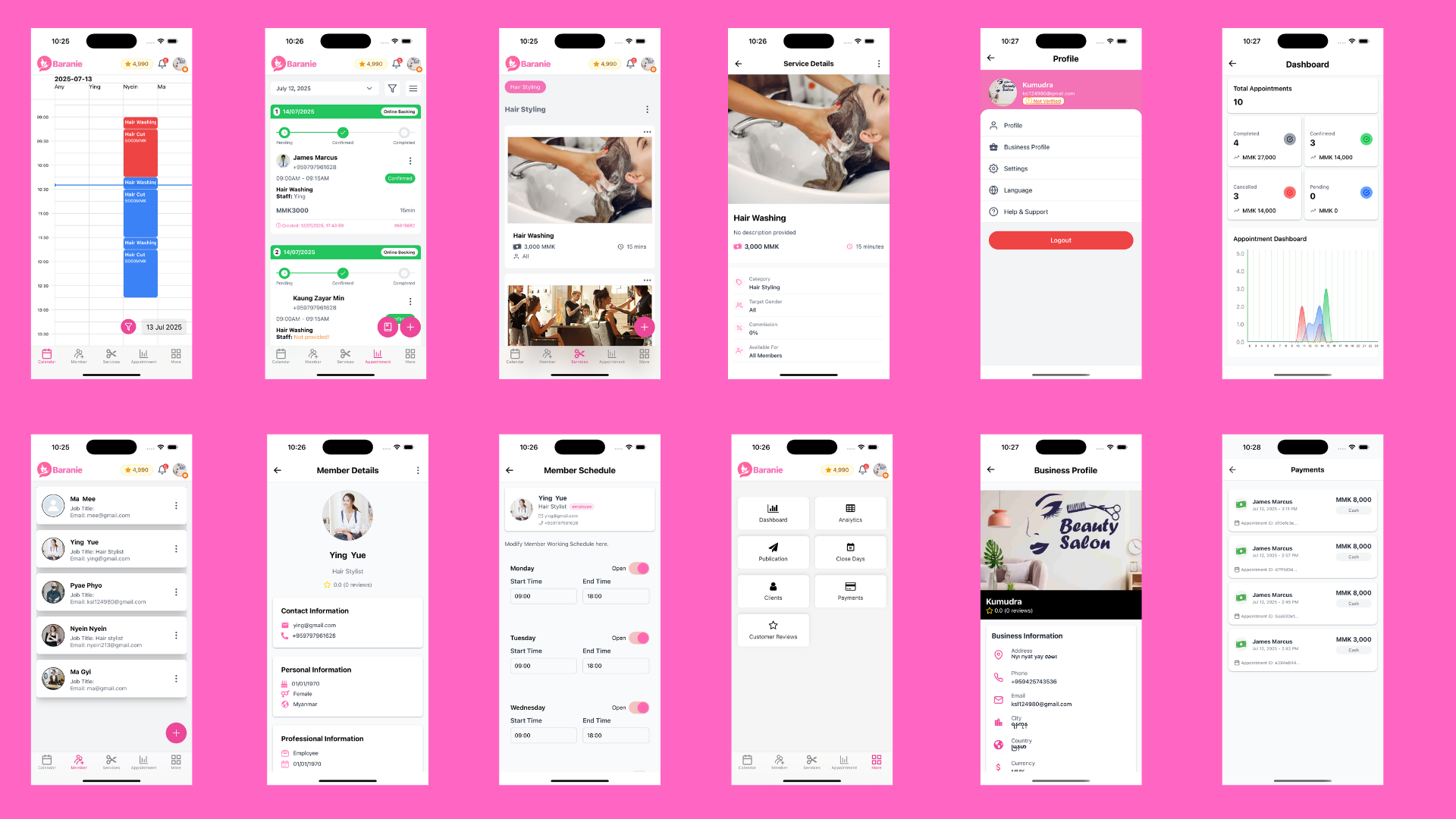 Baranie Management App